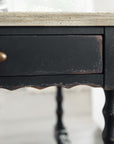 Ciao Bella - Rectangular End Table - Light Brown / Black