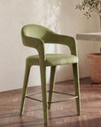 Martens - Counter Stool Velvet - Green