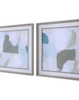 Mist Shapes - Framed Prints (Set of 2)