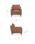Paris - Armchair - Heritage Pink