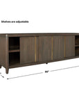 Botero - Console Cabinet - Walnut