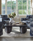 Tisdell - Patterned Swivel/Glider - Blue