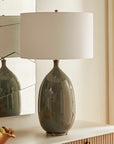 Moultrie - Warm Table Lamp - Gray