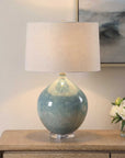 Callista - Table Lamp - Teal Blue