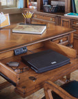Brookhaven - Leg Desk - Light Brown