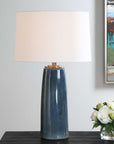 Submerged - Deep Blue Table Lamp