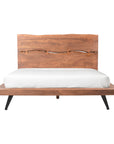 Madagascar - Queen Platform Bed - Light Brown