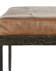 Malo - 28" Leather Bench