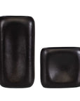 Anodic - Vases (Set of 2) - Dark Brown
