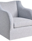 Camille - Swivel Chair, Special Order - Light Blue