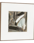 Sonnet - Framed Painting - Gray