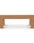 Marina - Outdoor Dining Bench - Light Brown