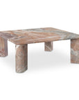 Segment - Coffee Table - Orange Lavante Marble