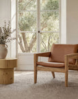 Corey - Side Table - Rustic Oak