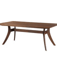 Florence - Small Rectangular Dining Table - Walnut