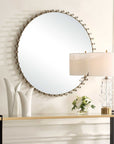 Avelyne - Round Mirror - Gold