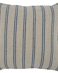 Delgada - 26" x 26" Pillow - Natural / Blue
