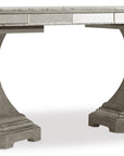 Sanctuary - Rectangle Dining Table With 2-20" Leaves - Pearl Silver