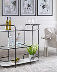 Trolley Bar - Console - Black