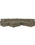 Caplan - 6 Piece Modular Sectional With Ottoman