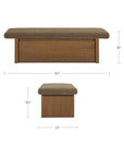 Gemma - Storage Bench - Taupe