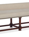 Charleston - Bed Bench - Dark Brown