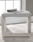 Cabana - Small Bench - White