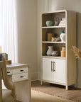 Home Office - Wood Bookcase - Light Brown