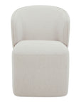 Larson - Rolling Dining Chair - Heather Gray