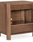 Eleana - Two Drawer Nightstand - Medium Wood