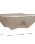 Collins - Modern Coffee Table - Light Gray