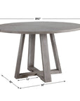 Gidran - Dining Table - Gray