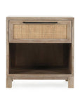 Jensen - 1 Drawer Nightstand - Taupe
