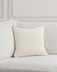 Heirloom Velvet - SLD Pillow - Ivory