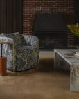 Caro - Side Table Alicante Marble - Rosso / Red