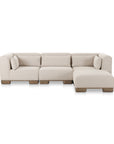 June - Lounge Modular Sectional - Oatmeal