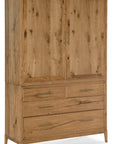 Cashiers - Wardrobe Hutch - Almond