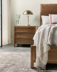 Eleana - Three Drawer Nightstand - Medium Wood