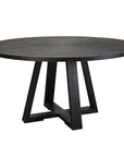 Gidran - Round Dining Table - Black
