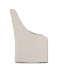 Warwick - Upholstered Rolling Dining Chair
