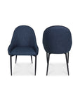 Lapis - Dining Chair (Set of 2) - Dark Blue