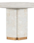 Eleana - Round Dining Table - White