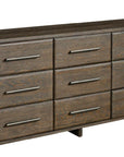 Modern - Nine Drawer Dresser