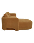 Emmy - Sectional Left - Ginger / Brown