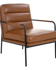 Verlaine - Armchair - Chestnut Brown