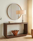 Flores - Modern Console Table - Woodtone