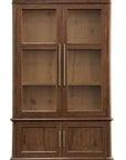 Cashiers - Display Cabinet - Chestnut