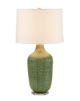 Dulcich - Grid Table Lamp - Green