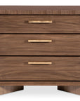 Eleana - Three Drawer Nightstand - Light Caramel