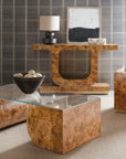 Melange - Burlesque Console Table - Light Brown